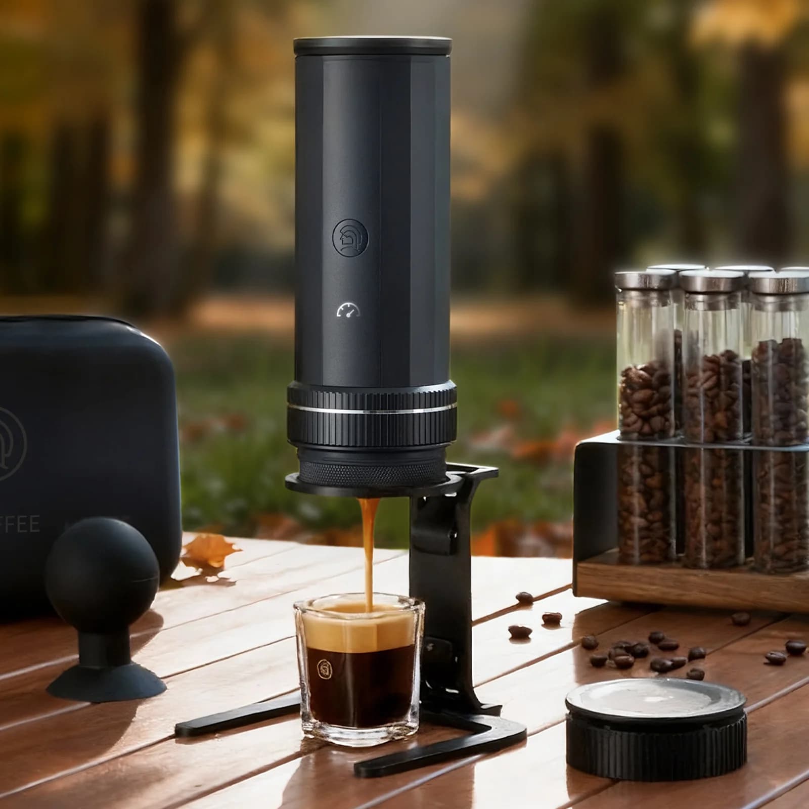 Portabel espressomaskin 20-Bar 58mm
