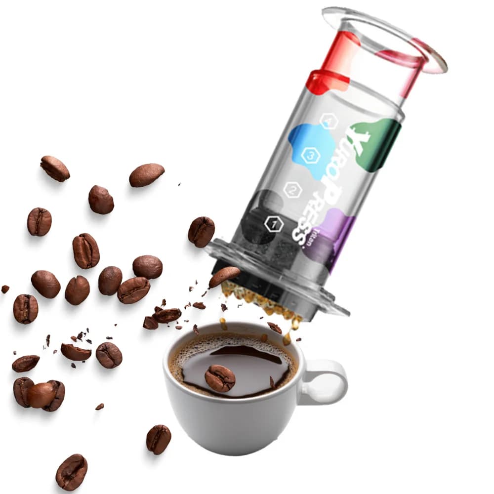 Portabel presskaffebryggare